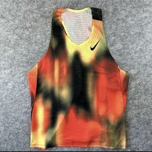 Nike AeroSwift Elite Entry ADV Running Tank Top Singlet HJ3380-736 Size Large